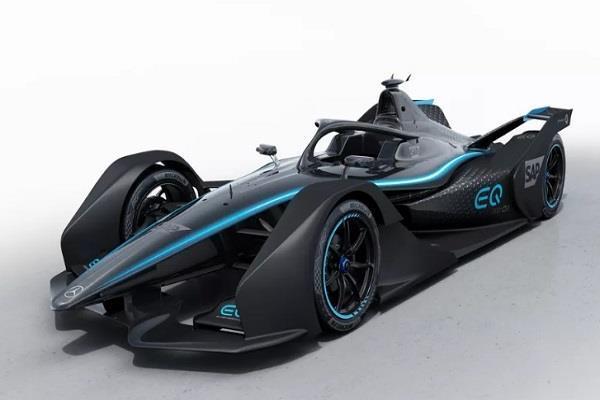 mercedes benz reveals its first real all electric race car
