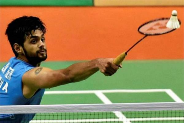 b sai praneeth  swiss open