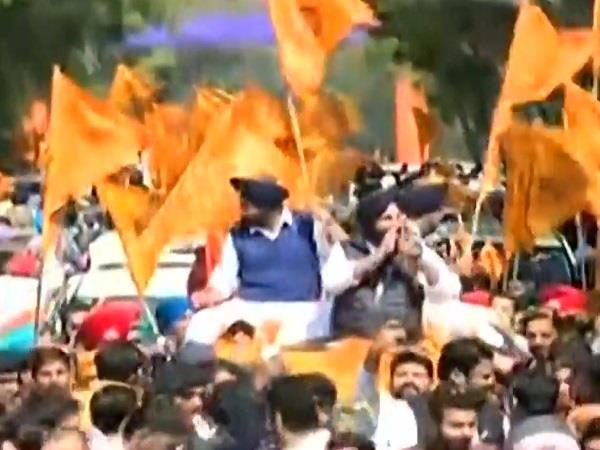 malout rally bikram majithia road show