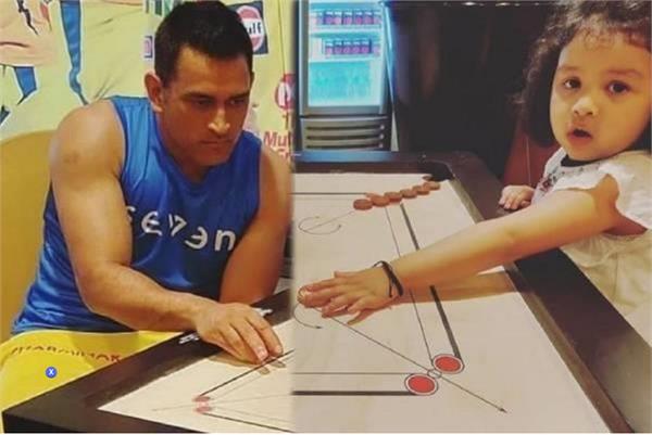ms dhoni  jiva