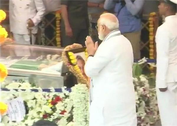 manohar parrikar narendra modi tribute