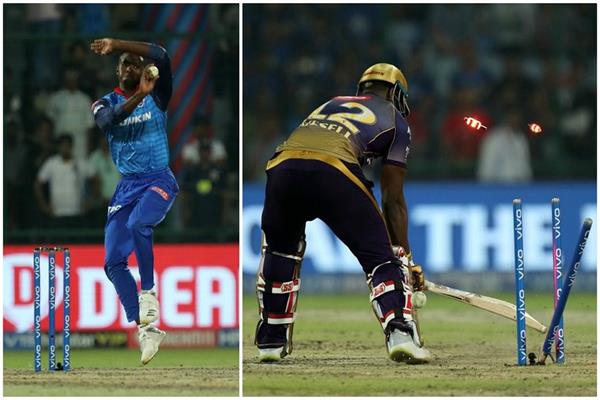 delhi capitals vs kolkata night riders superover ipl 2019 kagiso rabada