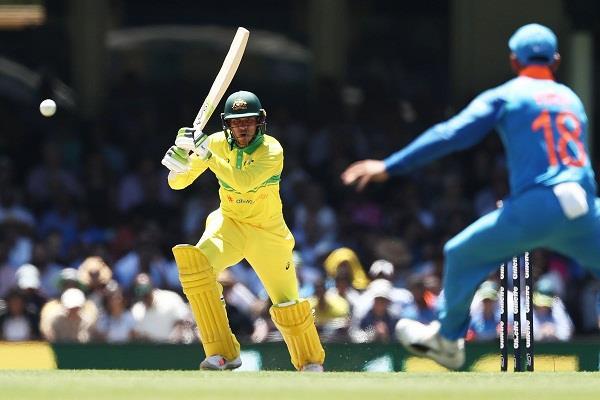 usman khawaja hit the first century of his career