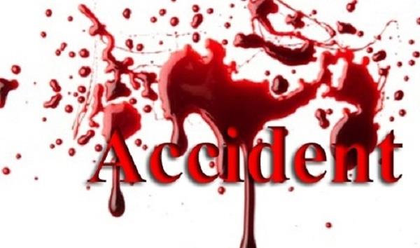 death due to road accident