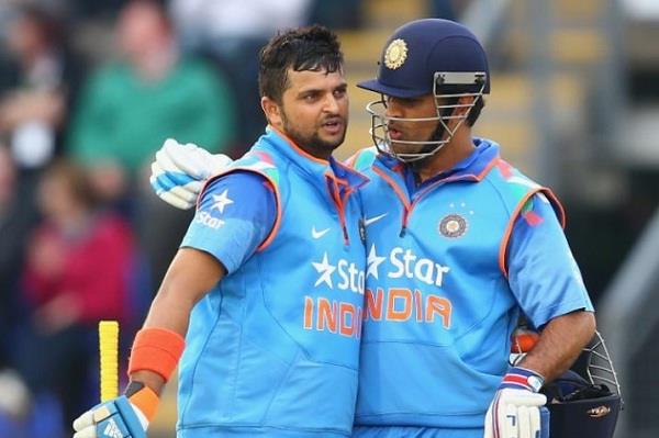 dhoni should be in world cup squad  raina