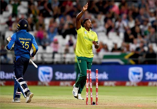 beat sri lanka by 45 runs africa clean sweep in t20 series