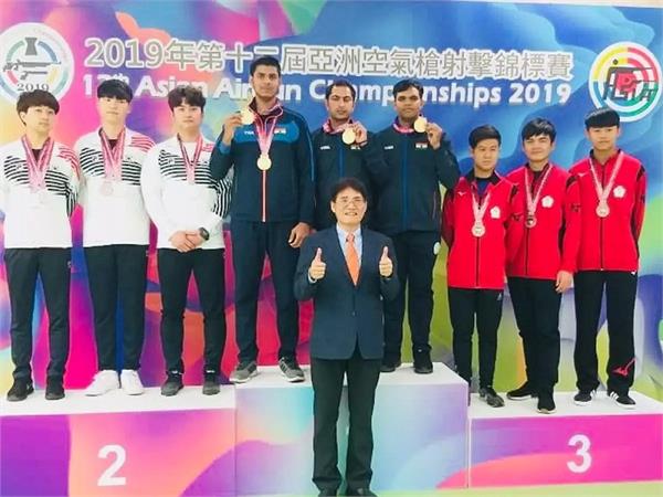indian shooters made clean sweeps on gold medals