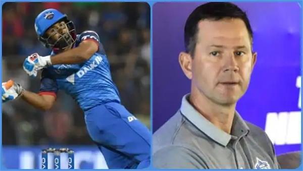 pant will have to bat in the last four overs of every match  ponting