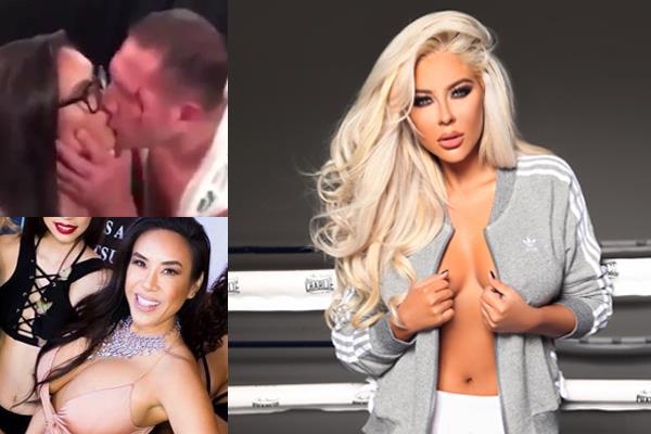 the girl  who came in support of the suspended boxer