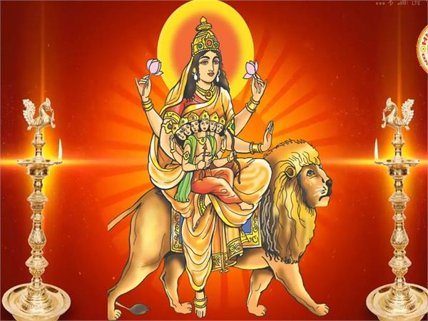 skandmata puja at chaitra navratri 5th day