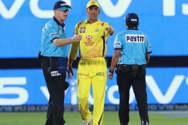 ms dhoni fined 50 percent of his match fees