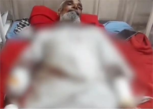 barnala  mother  son  father  beaten