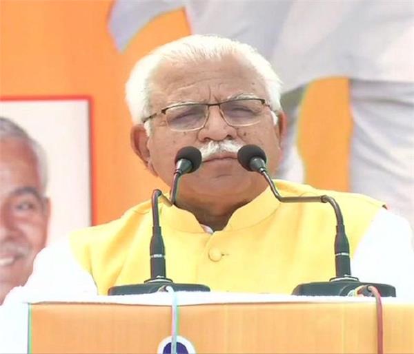 cm manohar lal khattar rally bhiwani