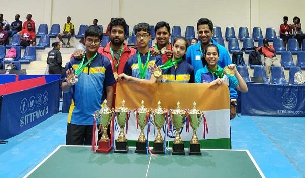 ghana junior   cadet tete open  india won 12 medals