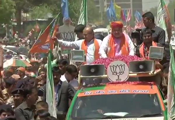 amit shah rally in ahmedabad