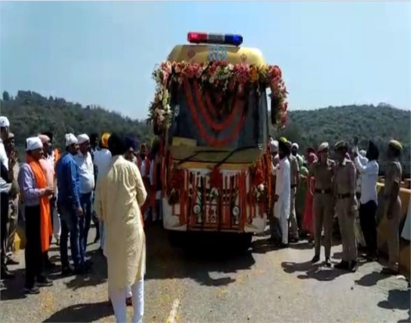 pathankot  shabad guru yatra