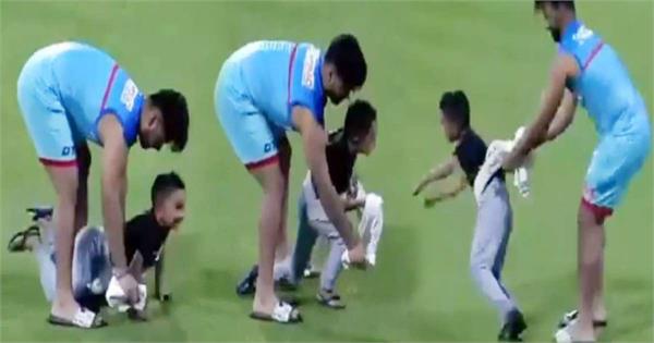 rishabh pant playing with shikhar dhawan son zoravar