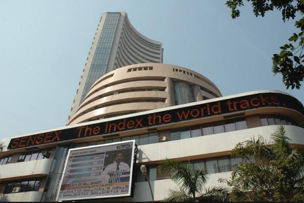 sensex down