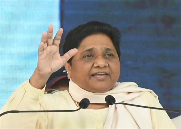 mayawati bjp development tweet