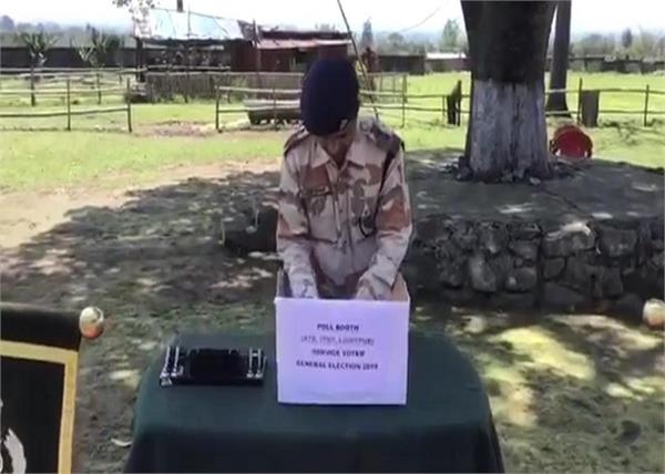 lok sabha elections itbp youth voting