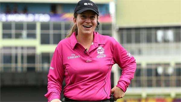 the first woman umpire of odis said