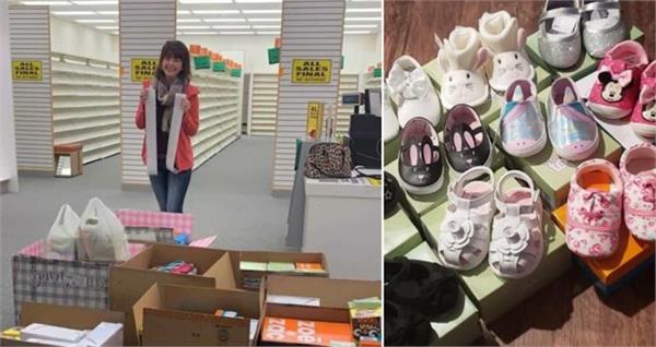 woman buys out entire store to donate shoes to nebraska flood victims