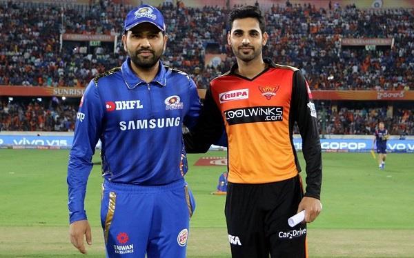 hyderabad won the toss and invited mumbai to bat first