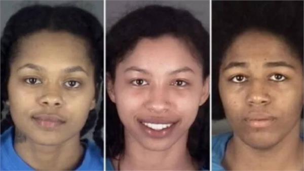 three women  who were running cars nude  were arrested by the police