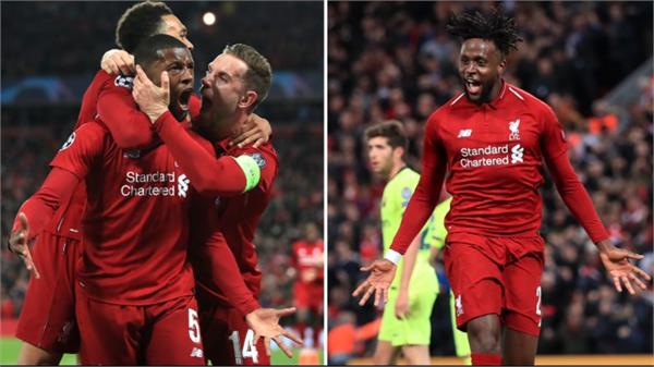 liverpool to beat barcelona 4 0 and reach final