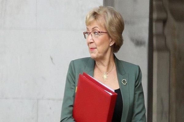 andrea leadsom quits brexit