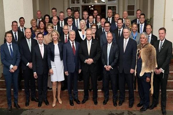 scott morrison ministry sworn