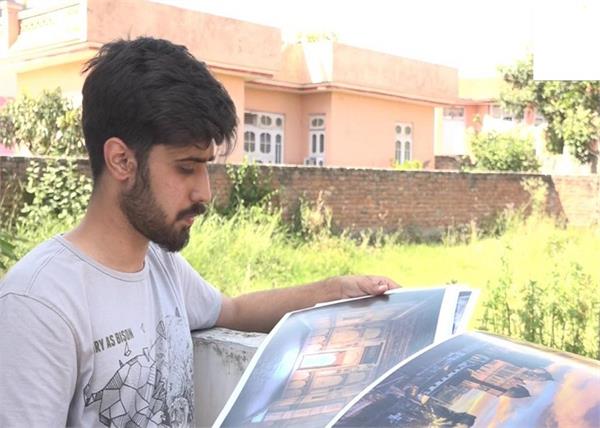 udhampur based artist abhinav behal