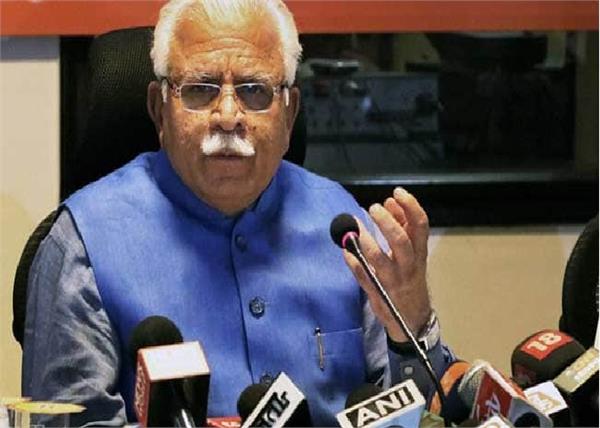 haryana will not get paddy cm khattar