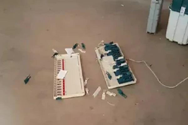 lok sabha elections 2019 mother vote son evm