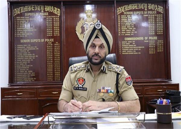 jalandhar  police commissioner gurpreet singh bhullar  crime graph