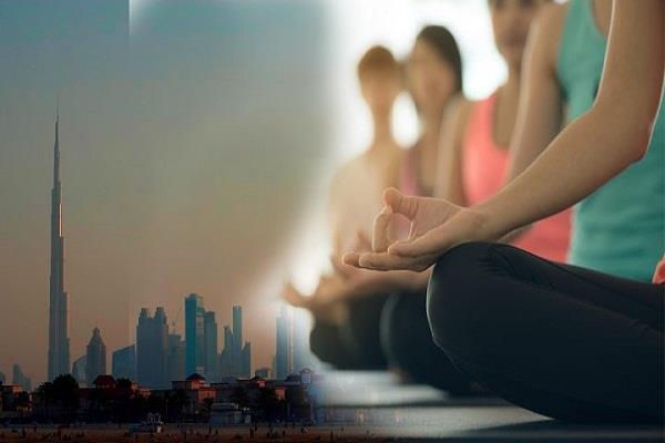 dubai  international yoga day