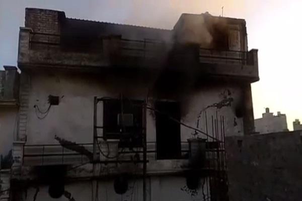 factory fire