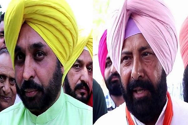 sangrur bhagwant mann kewal singh dhillon