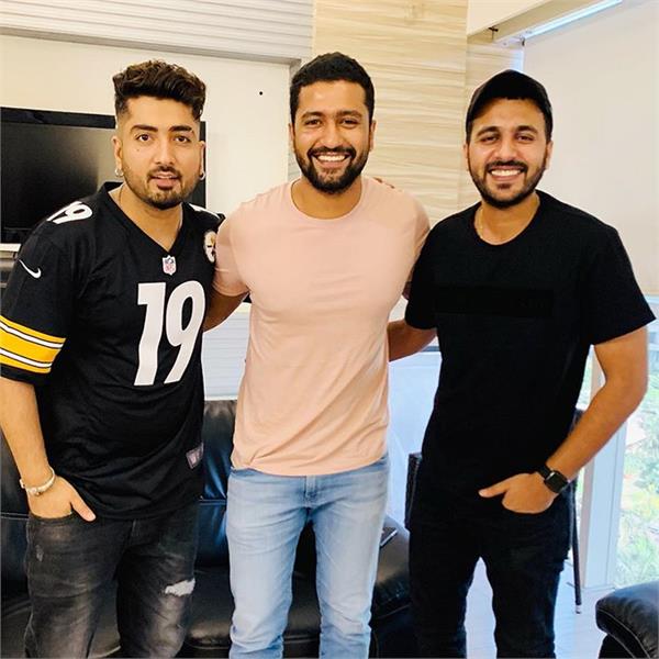 jaani   arvinder khaira meet vicky kaushal