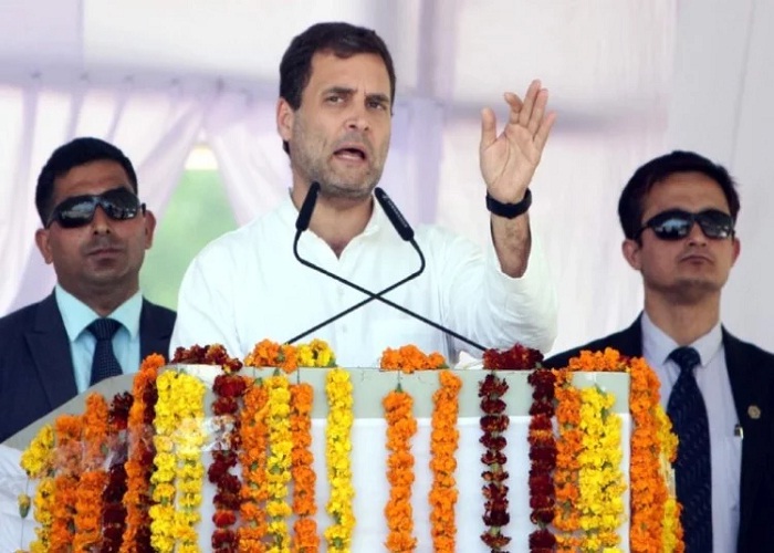 ਹਰਿਆਣਾ ''ਚ ਗਰਜੇ ਰਾਹੁਲ, ਬੋਲੇ- ''ਬਾਕਸਰ'' ਮੋਦੀ ਨੇ ''ਕੋਚ'' ਅਡਵਾਨੀ ''ਤੇ ਹੀ ਮਾਰੇ ਮੁੱਕੇ