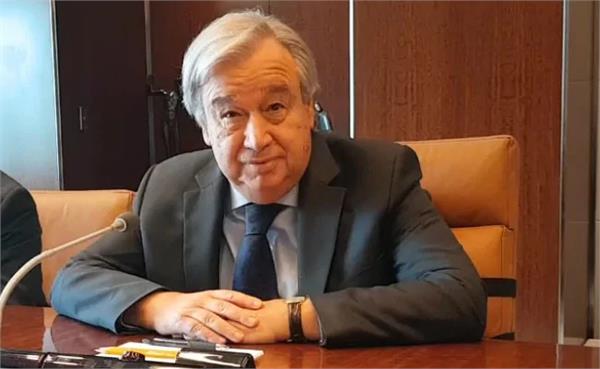 un secretary general says  dhanyawaad     to india