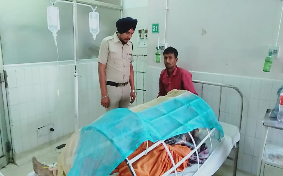 ਗੈਸ ਪਾਈਪ ਲੀਕ ਹੋਣ ਕਾਰਨ ਲੱਗੀ ਅੱਗ, ਬੁਰੀ ਝੁਲਸੀ ਔਰਤ