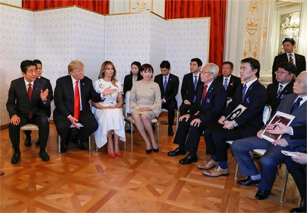 trump meets with families of japanese abducted by n  korea