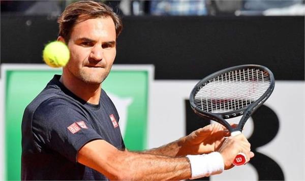 in the third round of federer italian open