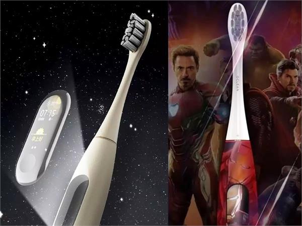 the toothbrush will also be a touchscreen
