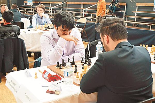 harikrishna plays a draw with tabattbai