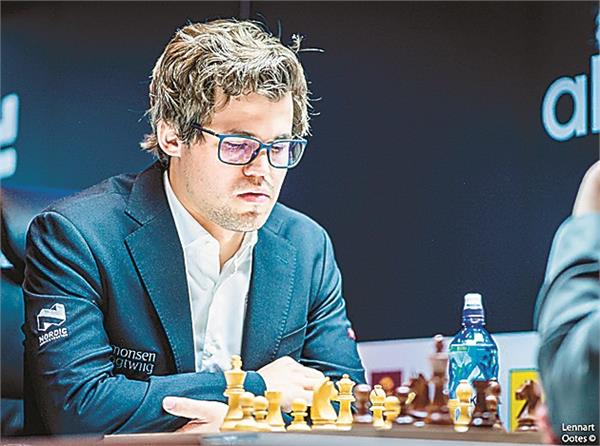 winner of carlsen in lender ab international chess