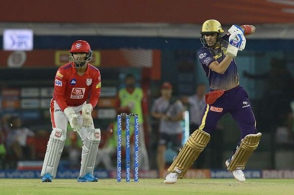 gill  s half century  kkr beat punjab by 7 wickets
