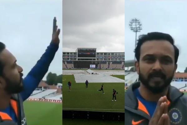 kedar jadhav said  when the cloud was put forward  that is the point