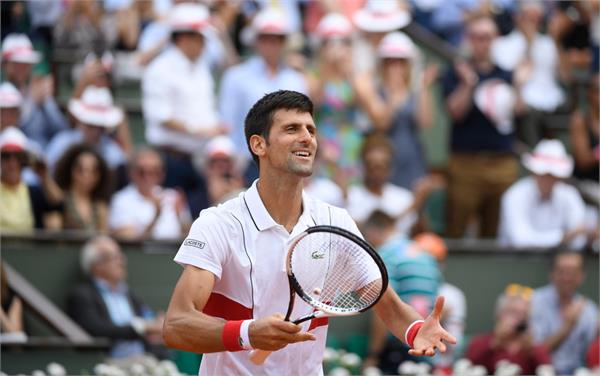 french open  novak djokovic